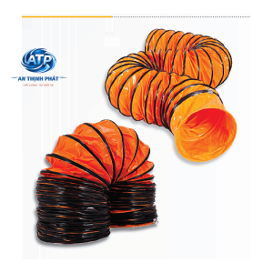 Ống gió simili cam Phi 200 - 10m