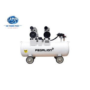 Máy nén khí không dầu, giảm âm Pegalion TM-OF750x2-70L